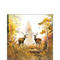 Napkin 25 Autumn forest FSC Mix