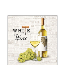 Napkin 25 White wine FSC Mix