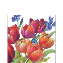 Napkin 25 Tulips of joy FSC Mix