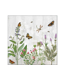 Napkin 25 Herb garden FSC Mix