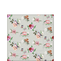 Napkin 25 Charlotte stone FSC Mix