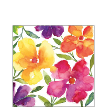 Napkin 25 Happy bloomers FSC Mix
