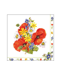Napkin 25 Field bouquet FSC Mix