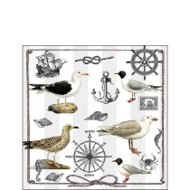 Napkin 25 Maritime items FSC Mix