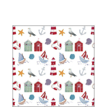 Napkin 25 Nautical items FSC Mix
