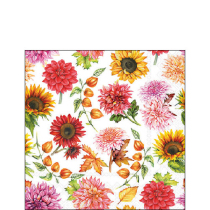 Napkin 25 Autumn blooming FSC Mix