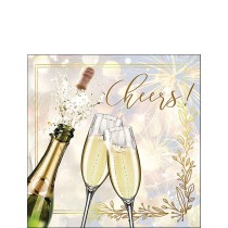 Napkin 25 Popping bottle FSC Mix