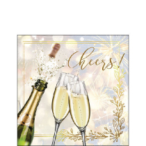 Napkin 25 Popping bottle FSC Mix