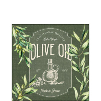 Napkin 25 Olive oil FSC Mix