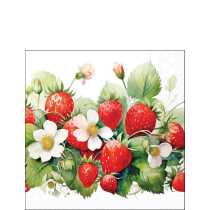 Napkin 25 Juicy strawberries FSC Mix