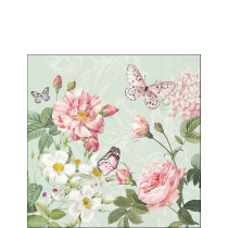 Napkin 25 Amelia green FSC Mix