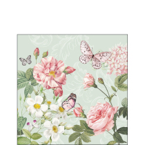 Napkin 25 Amelia green FSC Mix