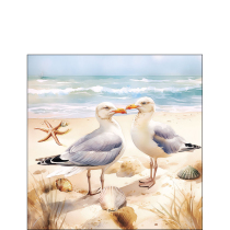 Napkin 25 Seagulls FSC Mix