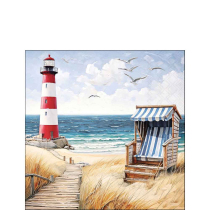 Napkin 25 Beach walk FSC Mix