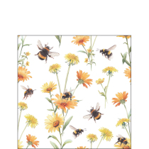 Napkin 25 Busy bees FSC Mix