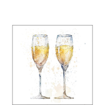 Napkin 25 Tasty bubbles FSC Mix