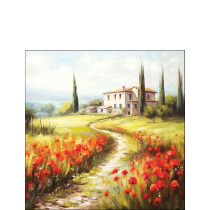 Napkin 25 Tuscan house FSC Mix