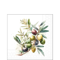 Napkin 25 Olive branch FSC Mix