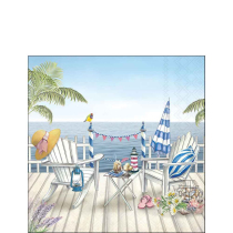 Napkin 25 Sea view FSC Mix