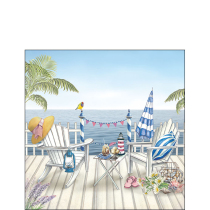 Napkin 25 Sea view FSC Mix