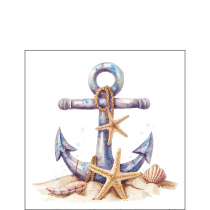 Napkin 25 Rusty anchor FSC Mix
