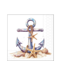Napkin 25 Rusty anchor FSC Mix