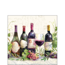 Napkin 25 Wine bottles FSC Mix