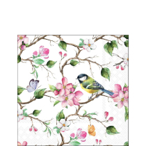 Napkin 25 Lively blossom tree FSC Mix