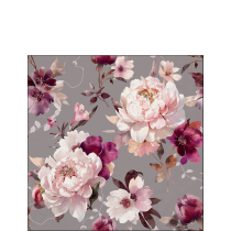 Napkin 25 Eileen grey FSC Mix