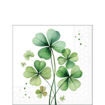 Napkin 25 Four-leaf clovers FSC Mix