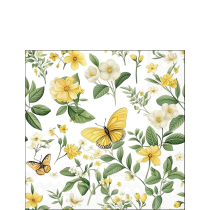 Napkin 25 Vintage garden FSC Mix