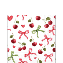 Napkin 25 Sweet cherries FSC Mix