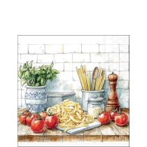 Napkin 25 Various pastas FSC Mix