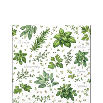 Napkin 25 List of herbs FSC Mix
