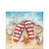 Napkin 25 Flip flops FSC Mix