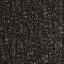 Napkin 33 Elegance black FSC Mix