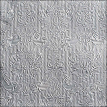 Napkin 33 Elegance silver FSC Mix