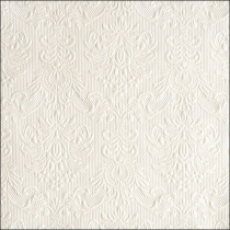 Napkin 33 Elegance pearl white FSC Mix