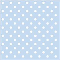 Napkin 33 Pastel dots blue FSC Mix