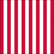 Napkin 33 Stripes red FSC Mix