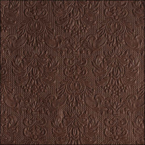 Napkin 33 Elegance brown FSC Mix