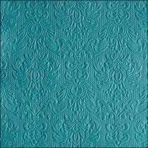 Napkin 33 Elegance petrol FSC Mix