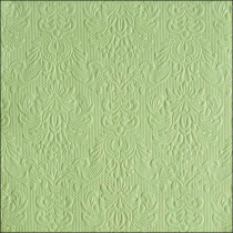 Napkin 33 Elegance pale green FSC Mix