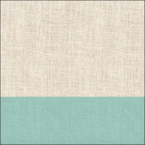Napkin 33 Linen aqua FSC Mix