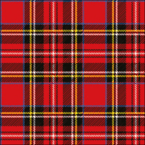 Napkin 33 Scottish red FSC Mix