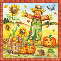 Napkin 33 Scarecrow FSC Mix