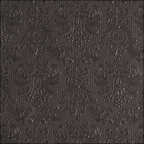 Napkin 33 Elegance dark grey FSC Mix