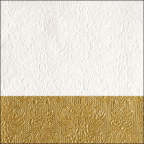 Napkin 33 Elegance Dip gold FSC Mix