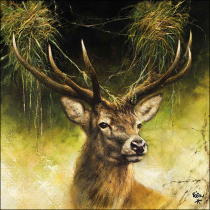 Napkin 33 Proud deer  FSC Mix