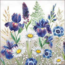 Napkin 33 Mixed meadow flowers  FSC Mix